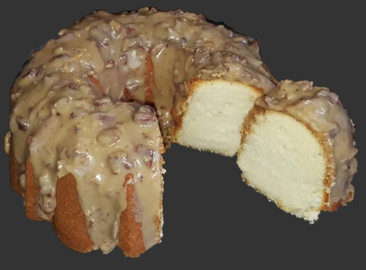 Sticky Little Secret (Praline Pecan Pound Cake)