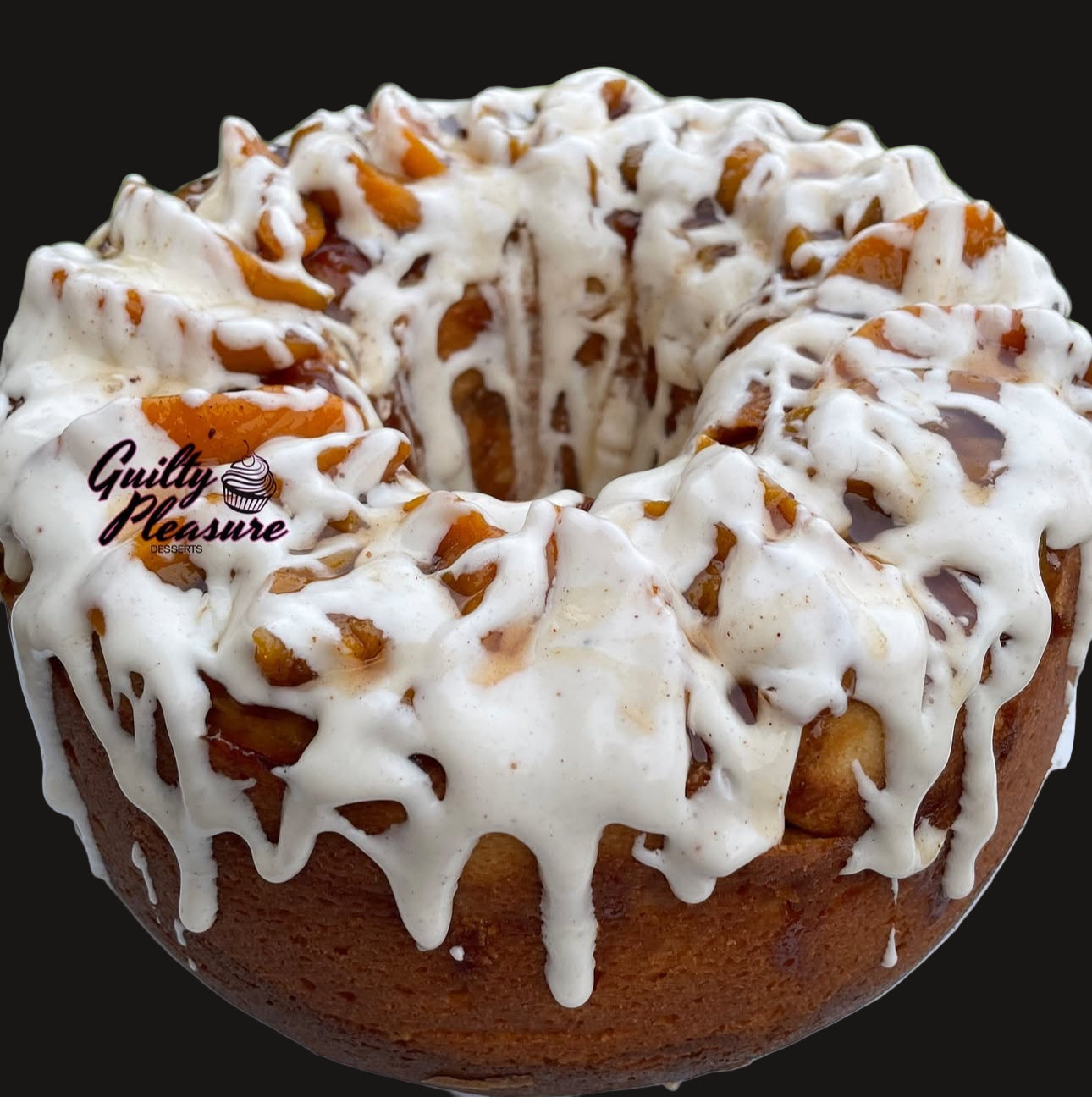 Pound Town Peach Cobbler Pound Cake