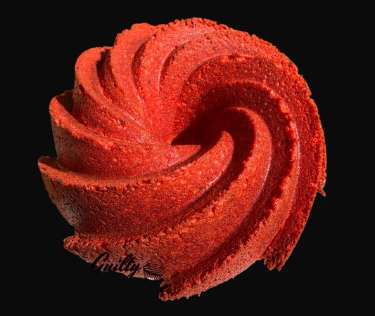 Crimson Crave Pound Cake (Red Velvet)